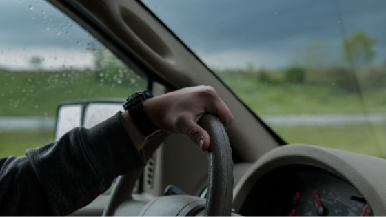 driving in a storm - Harrell Insurance